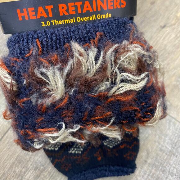 Muk Luks Heat Retainer Insulated Thermal Socks Shoe Sz 10-13 Cold Weather Snow - Picture 4 of 11